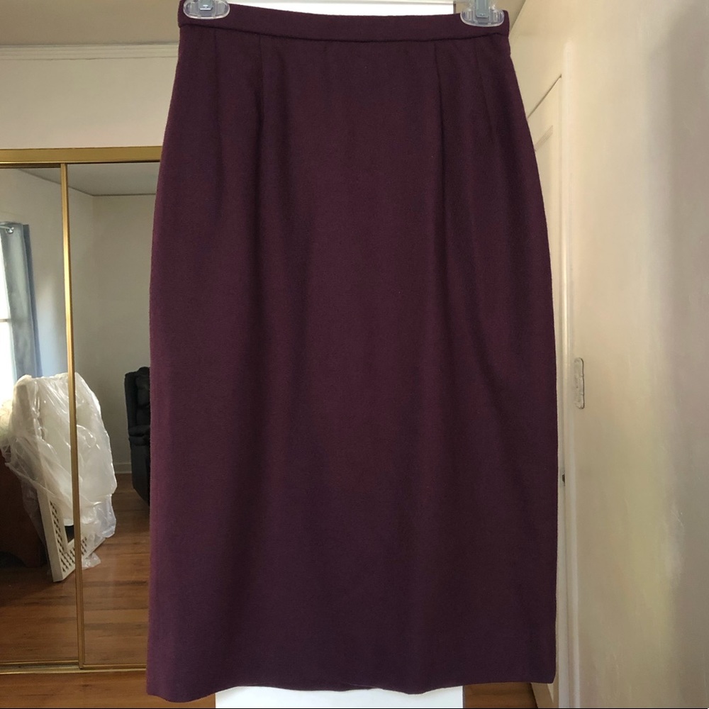 Classic Pendleton 100% Virgin Wool Skirt